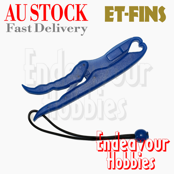 ET-FINS Plastic Floating Fish Grip Holder Grabber Lanyard Plier, AU STOCK