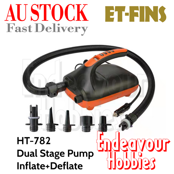 12v HT-782 Electric SUP Pump, 20PSI Dual Stage High Speed, AU Stock