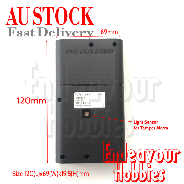 GPT49 GPS Tracker, 3 Year Long Life Standby, 3G 4G LTE, AU Stock Fast delivery