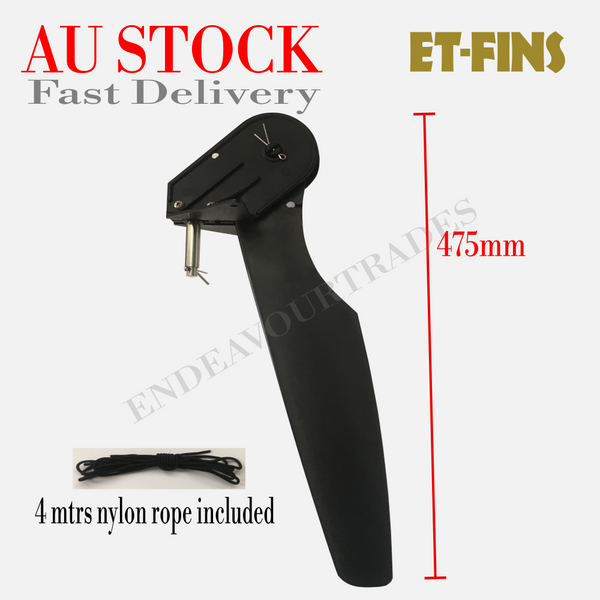 ET-FINS Kayak Rudder Steering System, AU STOCK