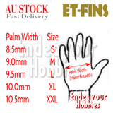 ET-FINS Heavy duty 3mm Diving Gloves made with Kevlar Spearfishing, Au Stock