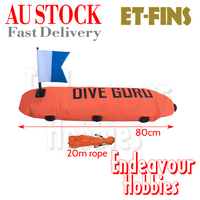 ET-FINS Spearfishing Float + 20m Float Line Package, Scuba Diving, AU STOCK