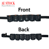 Endeavour Hobbies Heavy Duty 6 Bags Diving Weight Belt, Pockets and Buckle