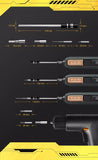 JAKEMY JM-8192 180 in 1 Professional and precision screwdriver set, AU Stock