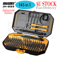 JAKEMY JM-8183 145 in 1 Professional and precision screwdriver set, AU Stock