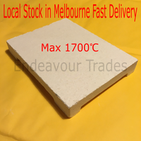 Refractory Welding Plate Brick Tile for Jewelry Processing Welding - 4 Legs, AU