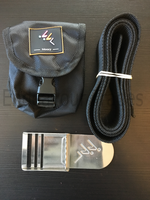 Moocy Weight Belt+Stainless Steel Buckle+1 Pocket, Scuba Diving AU seller