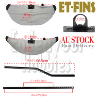 ET-FINS Inflatable Kayak Sidekick Stabilizer Float Kit Balancer, Au Stock