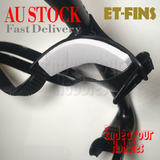ET-FINS Swimming Aid Breath Tube Snorkel, Adult Size, Au Stock