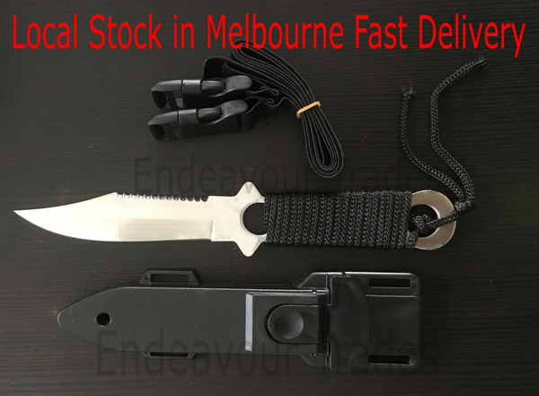 Scuba Diving, Snorkeling Spearfishing Outdoor Emergency Dive Knife AU Seller